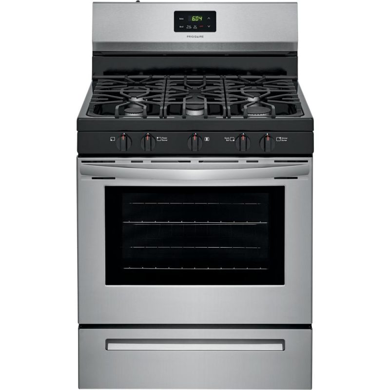 FRIGIDAIRE FRI-FCRG3052AS 30" GAS 5 BURNER STOVE STAINLESS STEEL