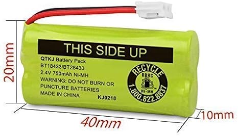 Cordless Phone Battery BT18433/BT28433 2.4V 750mAh Ni-MH