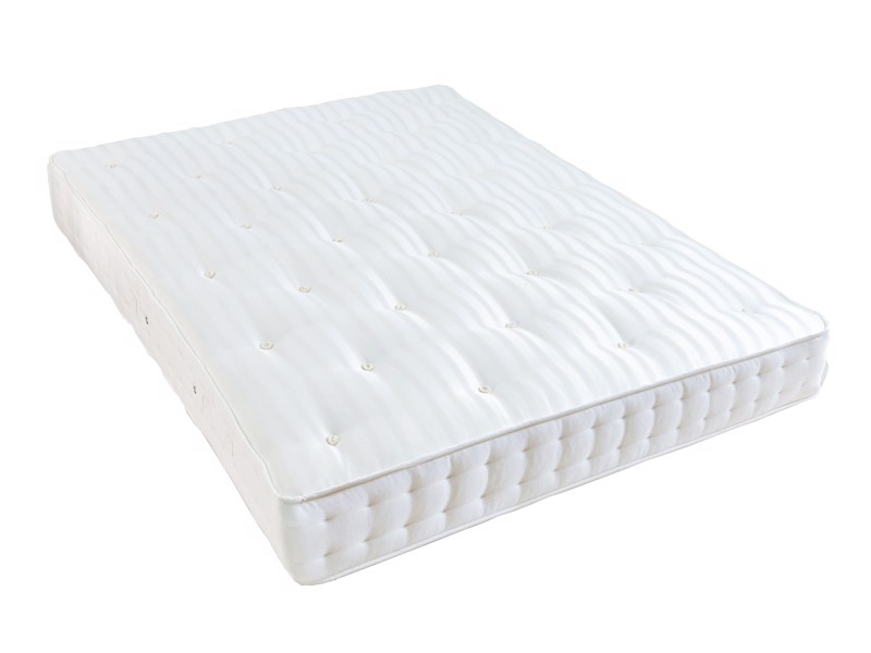 King Tranquil Mattress, Semi- orthopedic, White 8"